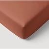 Fitted Sheet - P'TIT DODO - 60 X 120 Cm - Jersey - Terracotta