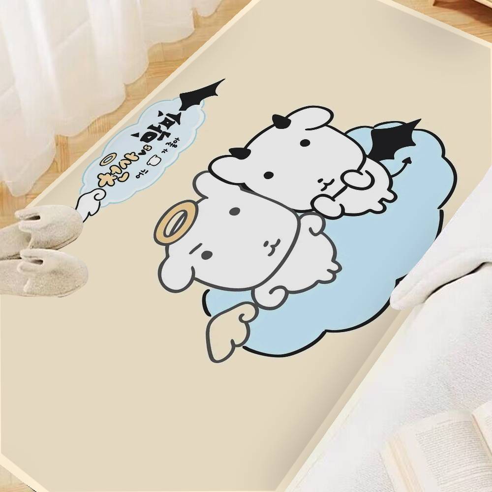 

Cute GANADI Entrance Door Mat Washable Non-Slip Living Room Sofa Chairs Area Mat Kitchen Welcome Doormat 40x60cm