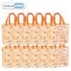 1-48PC Reusable Capybara Cartoon Tote Bag Foldable Gift Bag for Birthday Party Graduation Event Accessories Ideal Christmas Gift