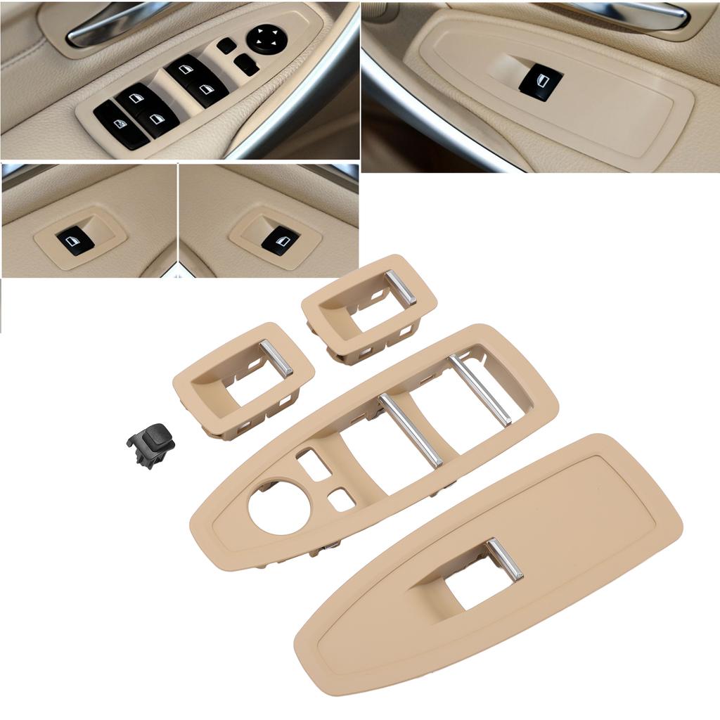 Car Button Panel Trim Cover Replacement for 1 3 4 Series F20 F30 F31 2012‑2019