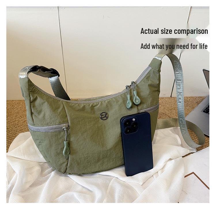 Xipeng Damenmode Croissant Crossbody Mondtasche