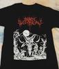 Vtg Schwarzes Witchery Band Schweres Baumwoll-T-Shirt Für Männer Schwarz Alle Größen KN070 Unisex-T-Shirt