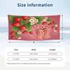 Floral Garden Theme Beach Towel Personalized Custom Name & Text Soft Quick Dry Beach Towel for Swimming Travel