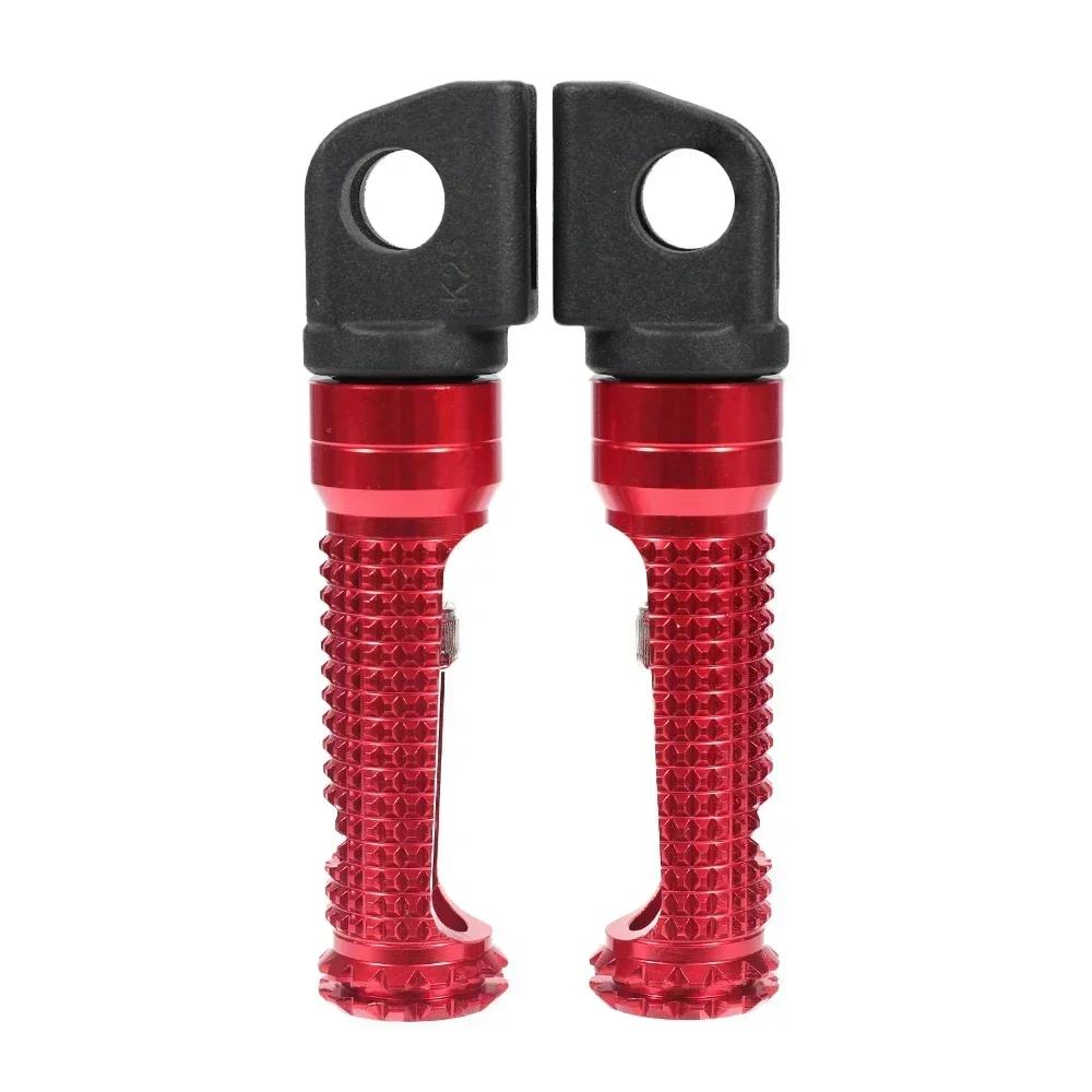 Reposapiés Delantero Estriberas Pedal Para KAWASAKI Z900 Z750 Z650 Z300 Z250 Z125 VERSYS 650 1000 X300 NINJA 250 300 ZX14R Reposapiés del Conductor