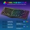 G131 RGB Ergonomic Gaming Keyboard, 69 Keys