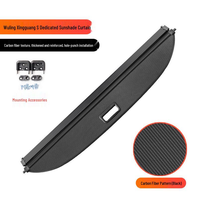 Wuling Xingguang S Retractable Trunk Sunshade and Xingchi Tailgate Cargo Cover