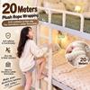 Multicolor Chunky Chenille Yarn Soft Fluffy Giant Bulky Yarn  Bunk Bed Ladder Decor