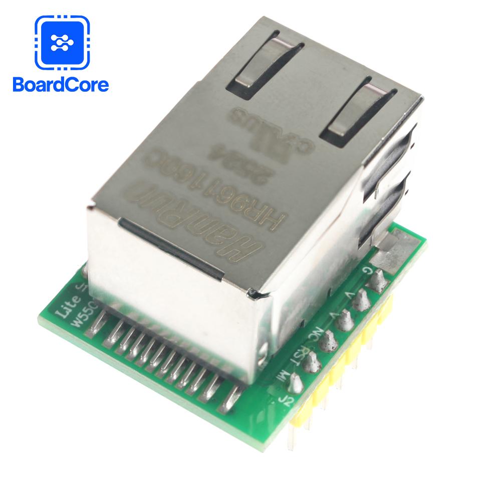 1PC W5500 Module SPI Interface Ethernet Module SUSR-ES1 W5500 Chip New SPI to LAN/ Ethernet Converter TCP/IP Module