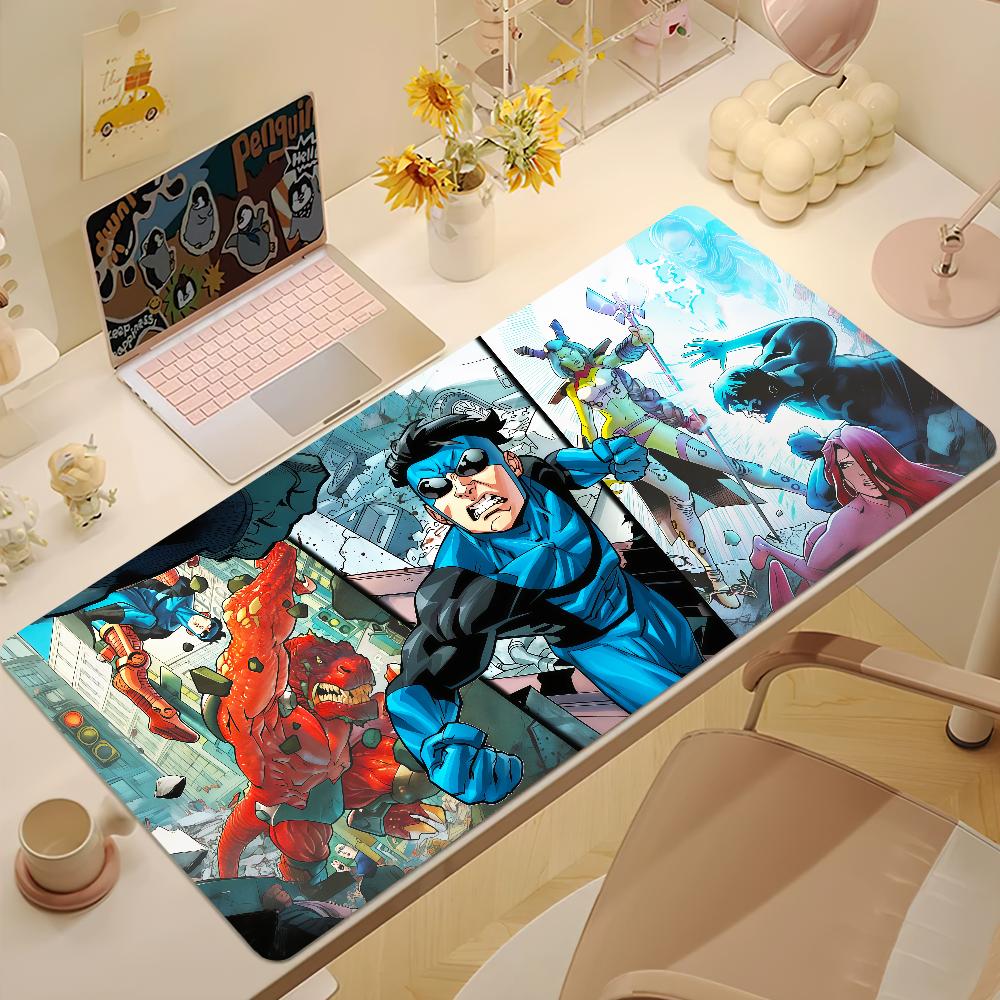 Anime Invincible Mouse Pad Large Nonslip Lockedge Desktop Computer Desk Mat Keyboard Writing Mousepad Office Gamer Student