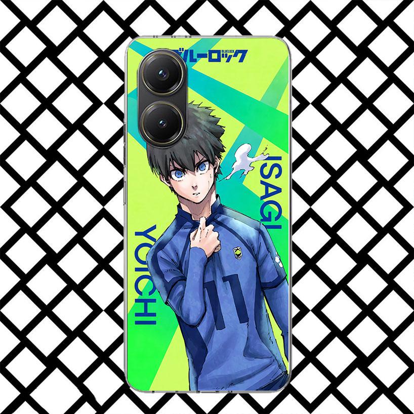 Hot Anime Blue Lock Phone Case for Xiaomi Poco F7 Ultra X7 X6 X5 Pro X4 Gt M8 M7 Redmi 15 15C 13 13C 12 12C Soft Cover Fundas Po