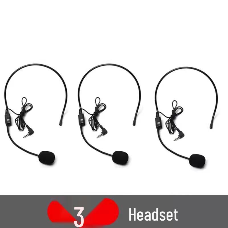 Little Bee Kabelgebundenes Lavalier-Headset-Mikrofon mit Verstärker für Lehrer