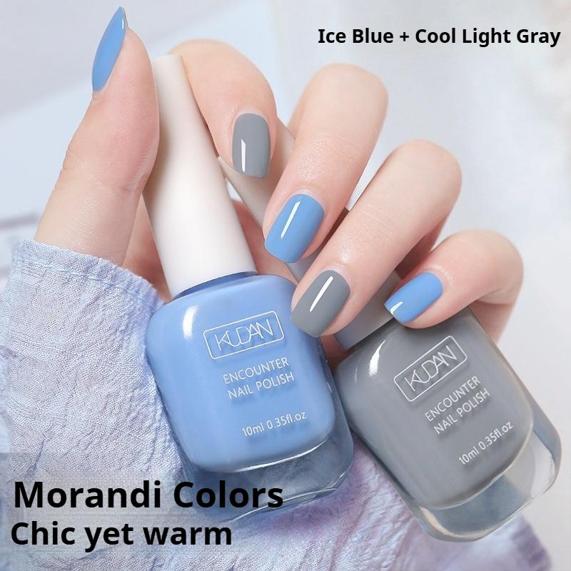 Water-based Nail Polish, No Baking Required, Long-lasting, Peel-off, Top Coat, Clear, Quick-drying Solid Nail Polish