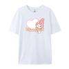 Cotton Breathable Childrens Tshirt 2026 Summer New Cute Melody Printed Parent Child Wear Unisexs and Womens Short Sleeves