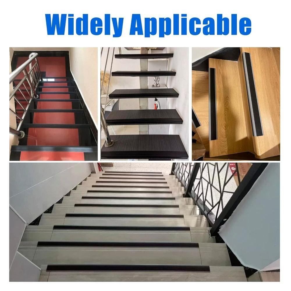 Waterproof Stair Edge Trim L-Shaped Non-Slip Protector Strips New Anti-Slip Edging  Home Office