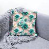 Pretty D Flower Pattern Decor Cushion Cover Premium Comfort Reversible Pillow Cove In One Design for Any Room  Car Interior
