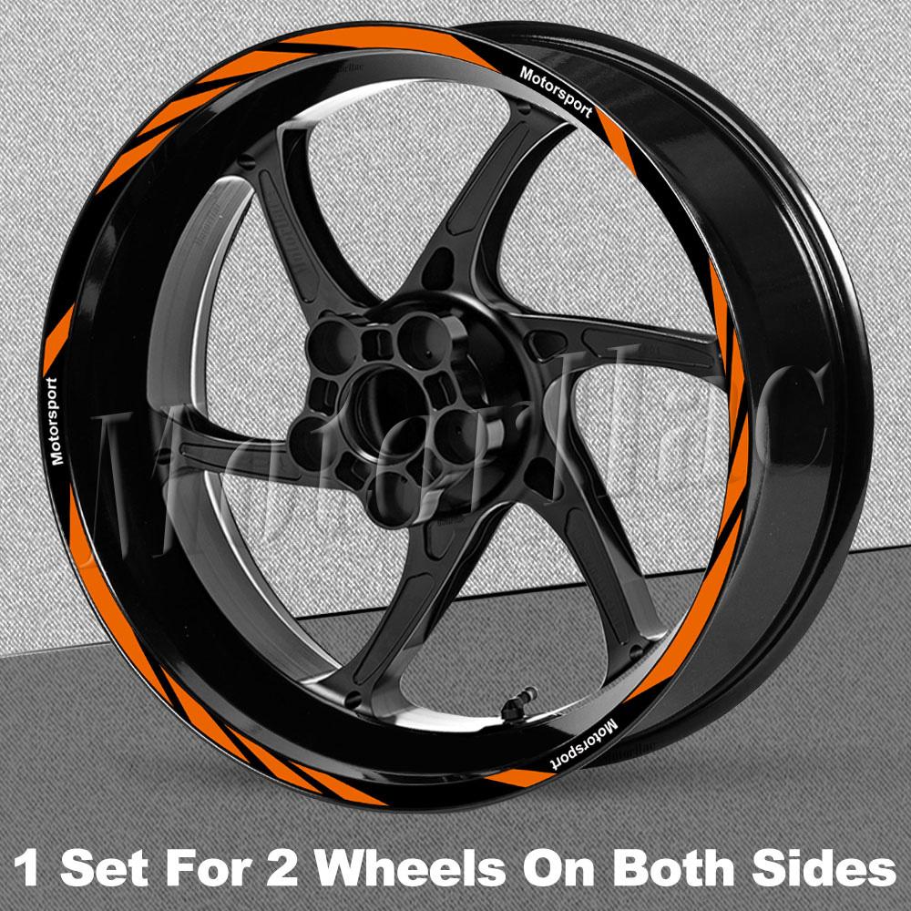 Motorcycle Wheel Sticker 17'' Rim Decal Stripe Tape Accessories For S1000XR/RR F900/800R S1000R F900XR Nine T R 1200R G310R