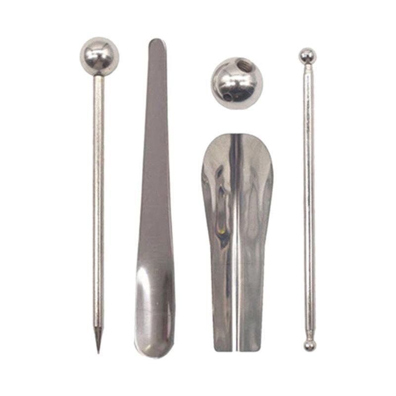 5Pcs Stainless Steel Tile Grout Cleaning 5 Piece Tool Set Rust Proof Easy Operation For Home Floor Tile Renovation Repair