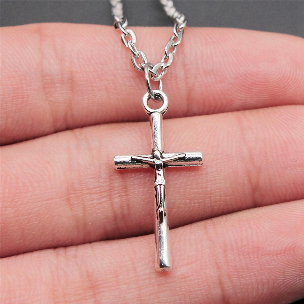 

Praying Hands Religious Amulet Pendant Antique Bronze Silver Metal Bridal Collar Necklace Hot Sale A20-1pcs-28x14mm