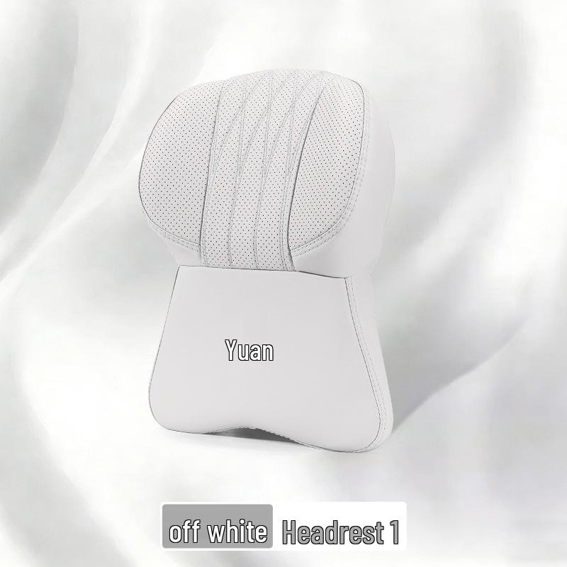 Compatible BYD Yuan PLUS/Pro/UP Car Headrest & Lumbar Support Set - Four Seasons Comfort Edition