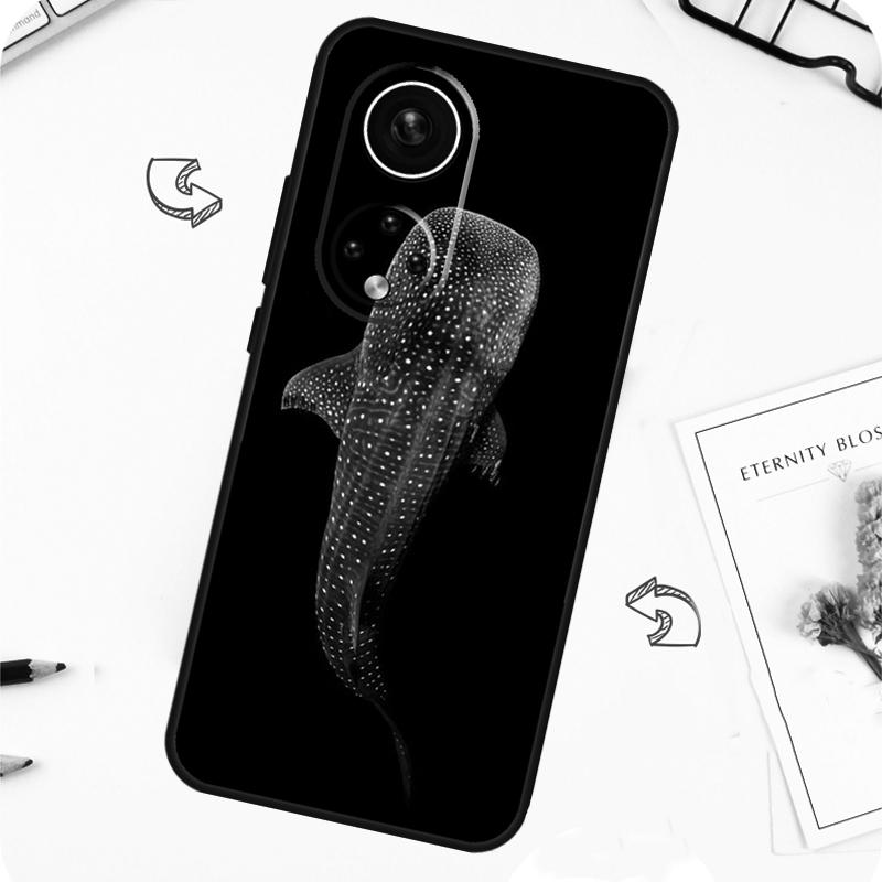 Ocean Whale Shark Animal Case For Honor Magic 7 5 6 Pro Honor 200 Pro X9b X9a X8b X8a X8 X9 X9c 50 70 90 Lite Cover