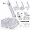 Adjustable Arm Action Figure Display Stand Transparent Action Figure Base  HG Model Figures