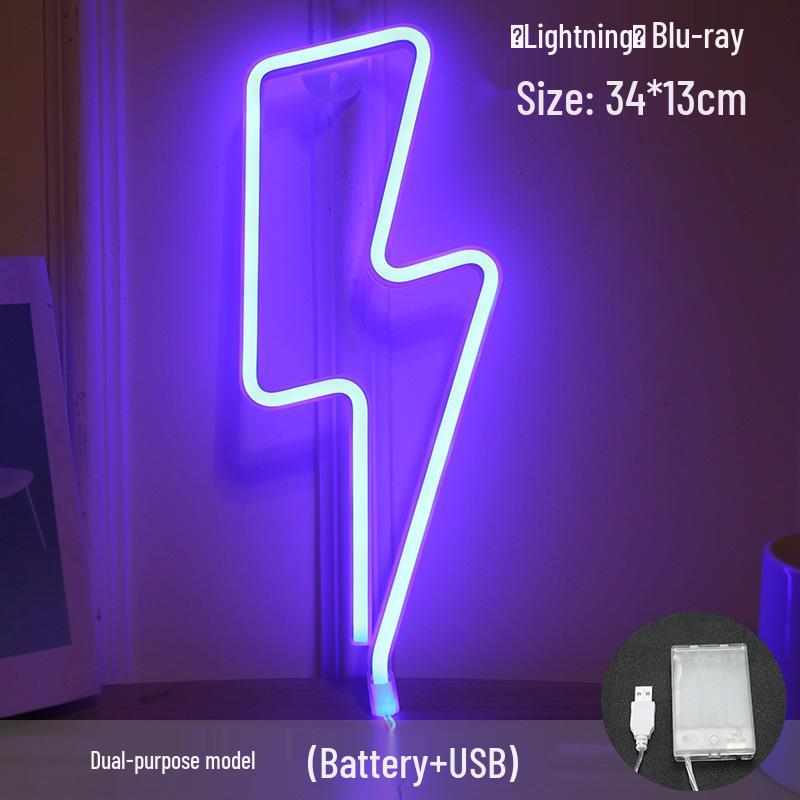 Trendy LED Neon Night Light Sign for Wall Décor
