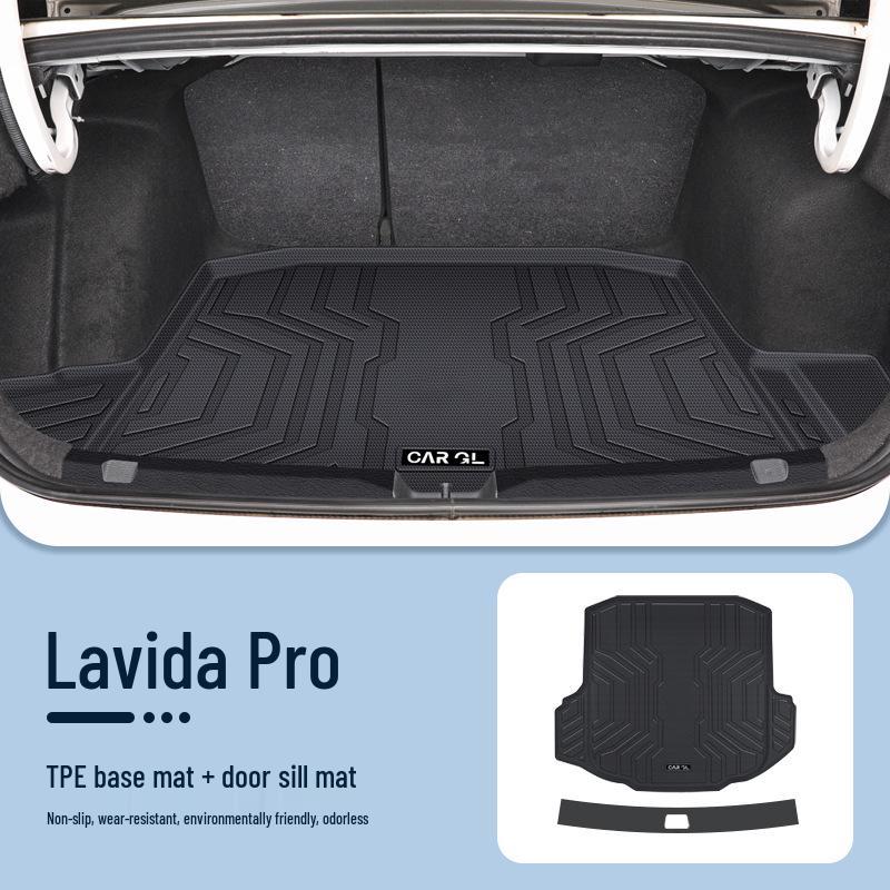 Volkswagen Lavida Pro Trunk Mat TPE - Compatible with 26 Models, Decorative Car Accessory