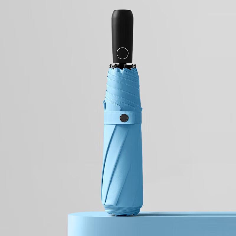 MAYDU Full Automatic 3-Fold 8-Rib Windproof Sun & Rain Umbrella