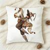 WWitch hat atelierr Doublesided Printed Square Decorative Cushion Cover for Sofa Living Room Home Decor