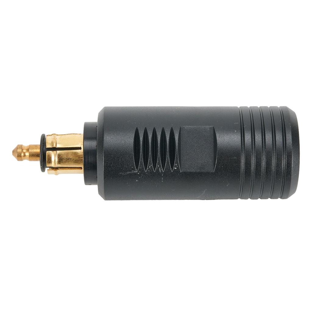 DC 12V 24V EU Plug Cigarette Lighter For BMW DIN Socket Motorcycle Charger Socket Outlet Convert To Car Adapter Power Lead Cable