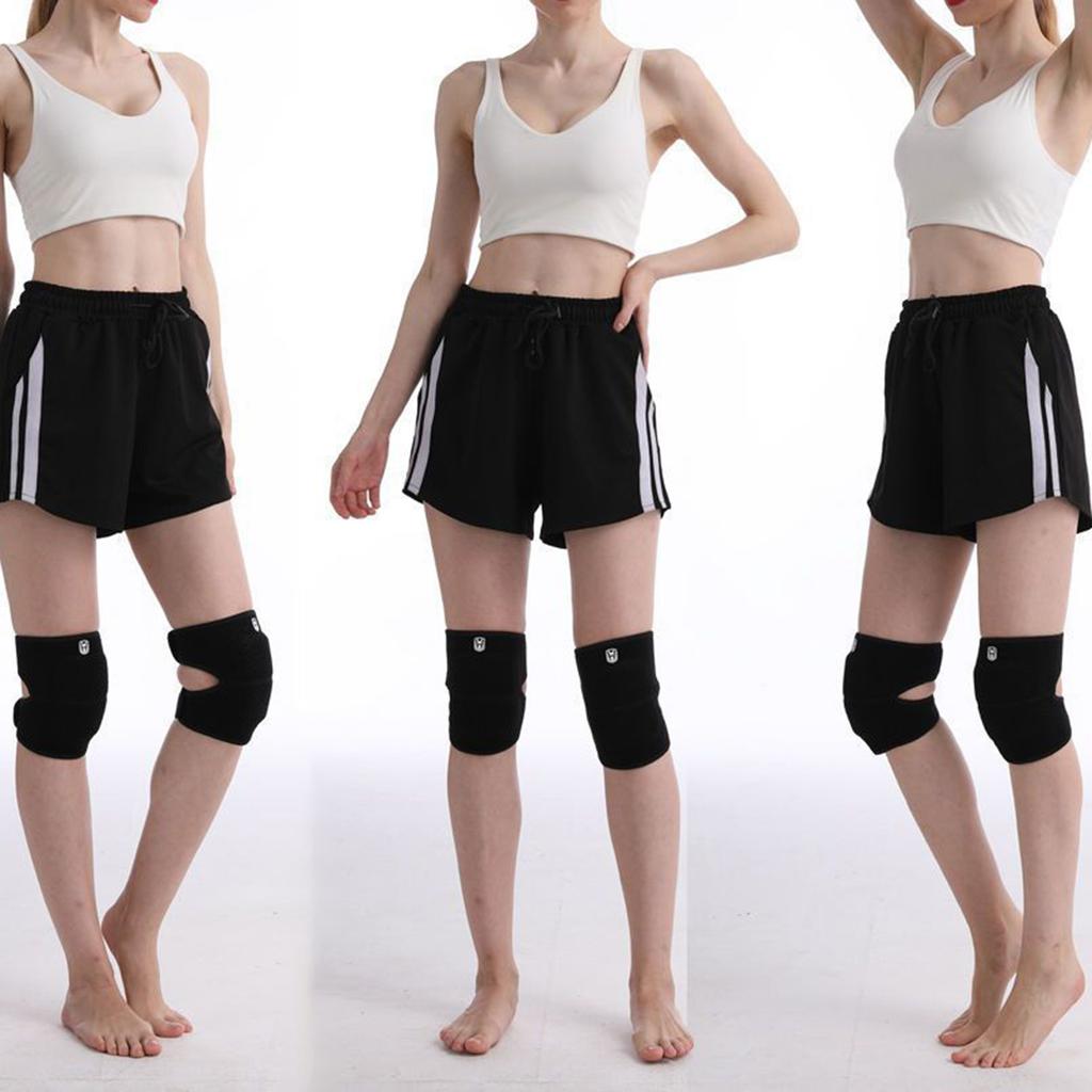 1 Para Nakolanników Tanecznych Ochraniacz na Kolano Wspomagający Krążenie i Rozkładający Naprężenia Odpowiedni do Siatkówki Piłki Nożnej