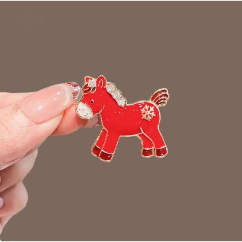 New Alloy Brooch High-end Niche Women's Peony High-end Pin Coat Suit High-end Versatile Brooch