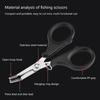 Multifunctional Fishing Plier PE Line Cutter With Hooked Tip Hook Remover Scissors Tool Fishing Tools Accessories