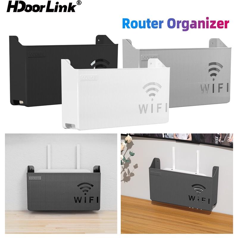 

Ящик для хранения маршрутизатора HdoorLink, беспроводной Wi-Fi, настенный подвесной органайзер из АБС-пластика, кронштейн для кабеля, кронштейн для питания, органайзер для маршрутизатора, коробка для хранения кабеля