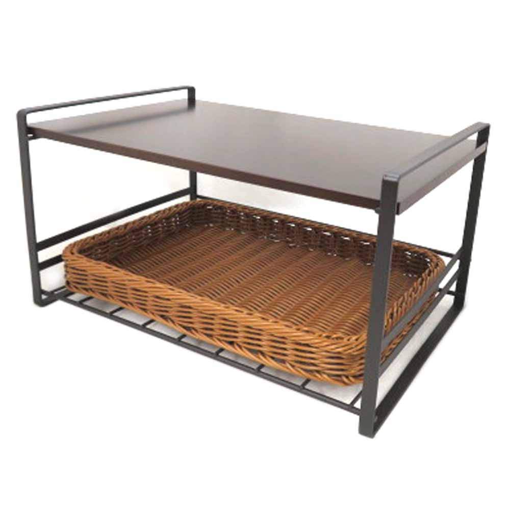 

Моющаяся подвесная полка Endo Shoji с корзиной, коричневая