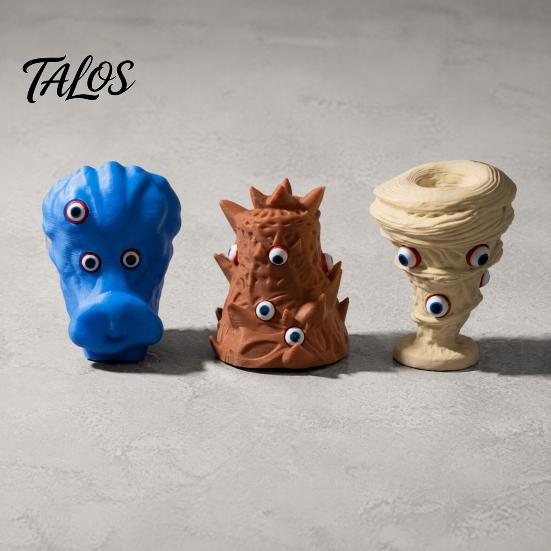 Unique 3d Printed Texture Toys 3D Storm Tornado Hurricane Figurine, Natural Disaster Toy with Creative Relief Figures Soft for Desk, Decompression
