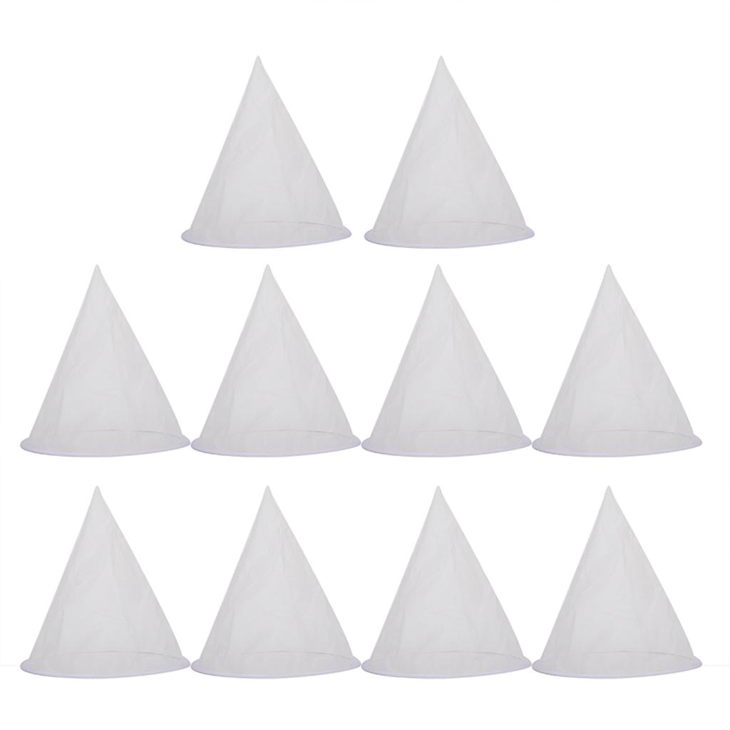 10pcs Honey Strainers Beekeeping Honey Bee Filter Mesh Bag Filters Extract Tools