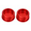 2pcs Mountain Cycle Pedal Cover M14 Pedal Screw Dust Cover Aluminum Alloy Repair Parts Riding Cyclin