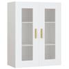 Vidaxl Wall Cabinet, White, 69.5X34X90 Cm