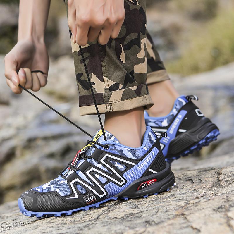 New Autumn Sports Shoes Cycling Shoes Soft Soled Anti Slip Windproof Fashionable Versatile Unisex Shoes Strap Round Head Shoes