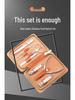 Eagle Beak 8-Piece Nail Care Set: Clippers, Scissors, Tweezers, Ear Pick, Nose Hair Trimmer