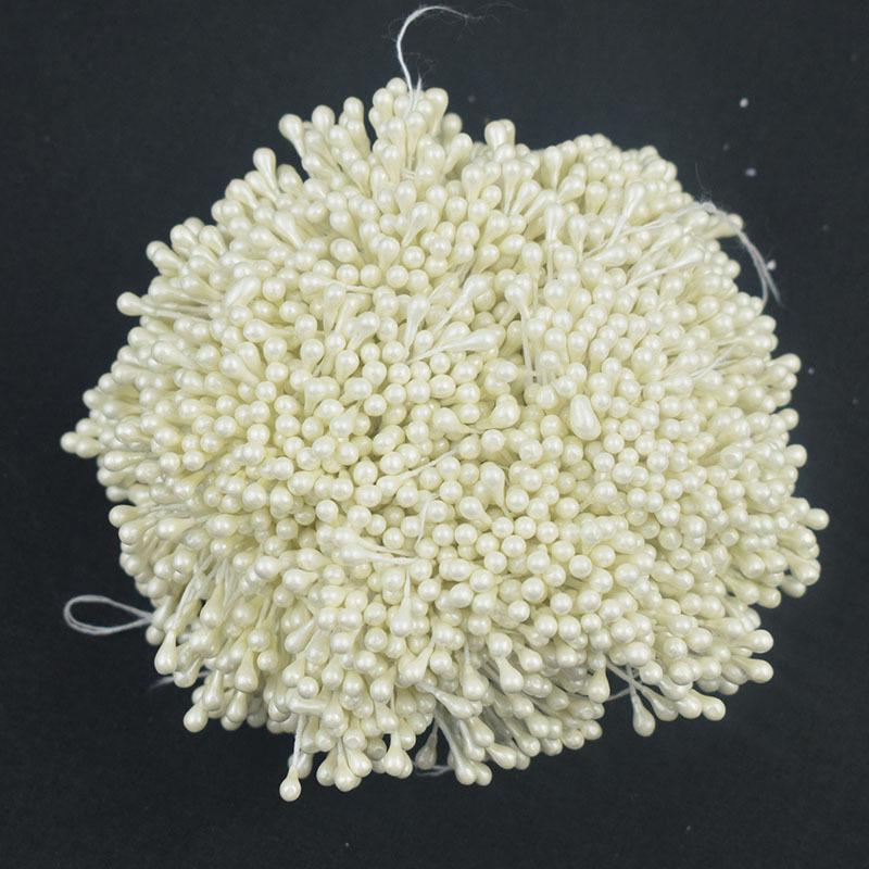 3mm Multicolor Pearlescent Silk Screen Ribbon Flower Stamen Bud