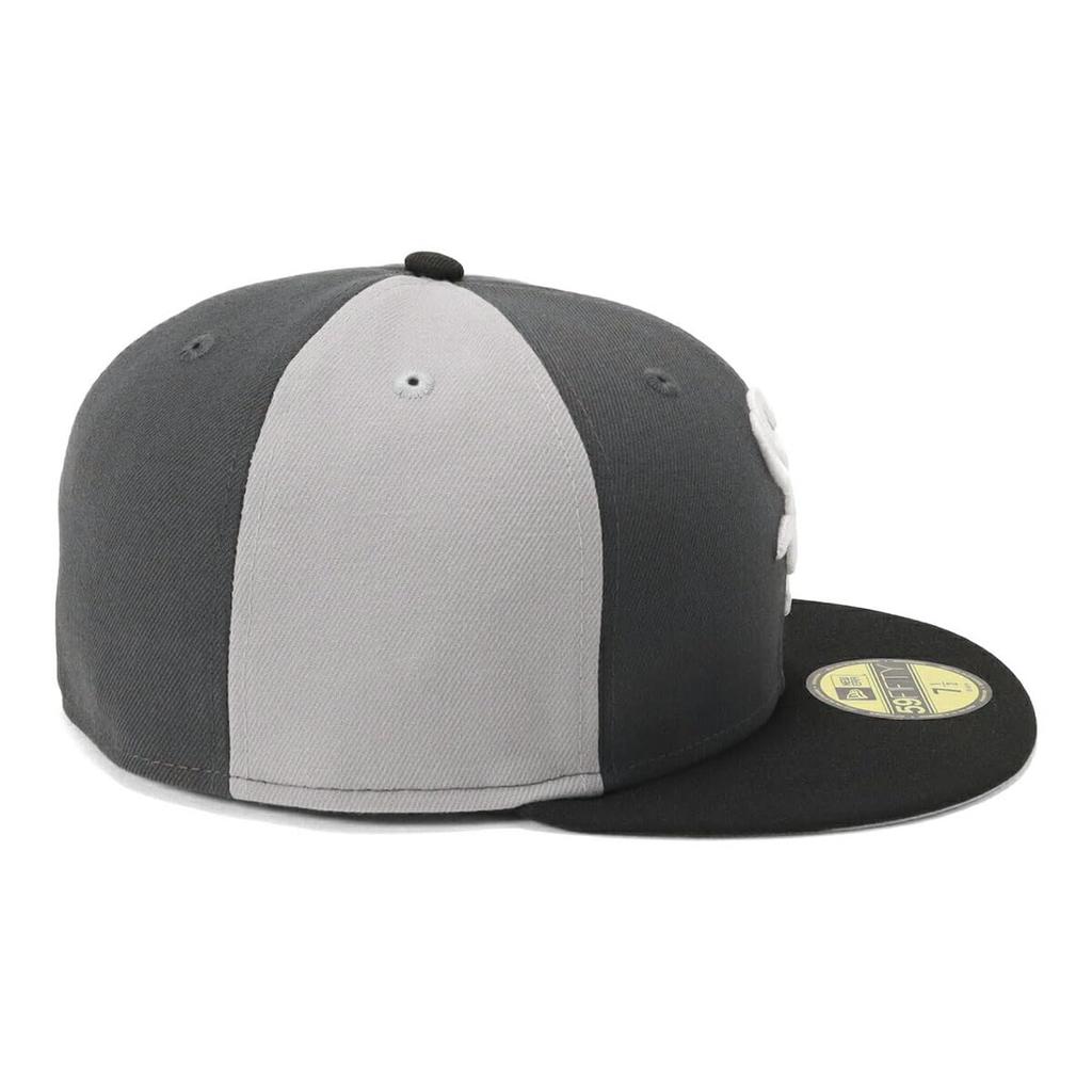New Era 59FIFTY Shadow MLB CWS Dark Graphite 7 5950 CHIWHI SHADOW GRY BLK DGRA Cap, 1/4 inch,