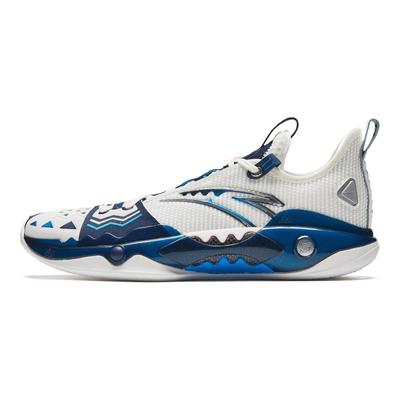 Shock Wave 5 Pro Kyrie Irving Dallas Férfi Sneakerek Fehér Kék 112421111S-5