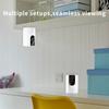 Ease Life 1080P HD Indoor Security Camera with Phone App Motion Detection 2-Way Talk Baby Camera for Home Pet Monitoring 2.4GHz