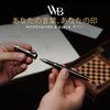 Wordsworth und Black Tintenroller Luxus Stift 24 Karat Gold Schwarze Tinte Geschenk für Männer Professionell Schön Luxus Stift - - Oberfläche, Lack, Mine, Nachfüllbar,
