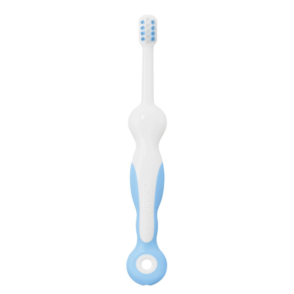 Combi Teteo First Step for Baby Sky Blue Toothbrush, 4, Teeth,