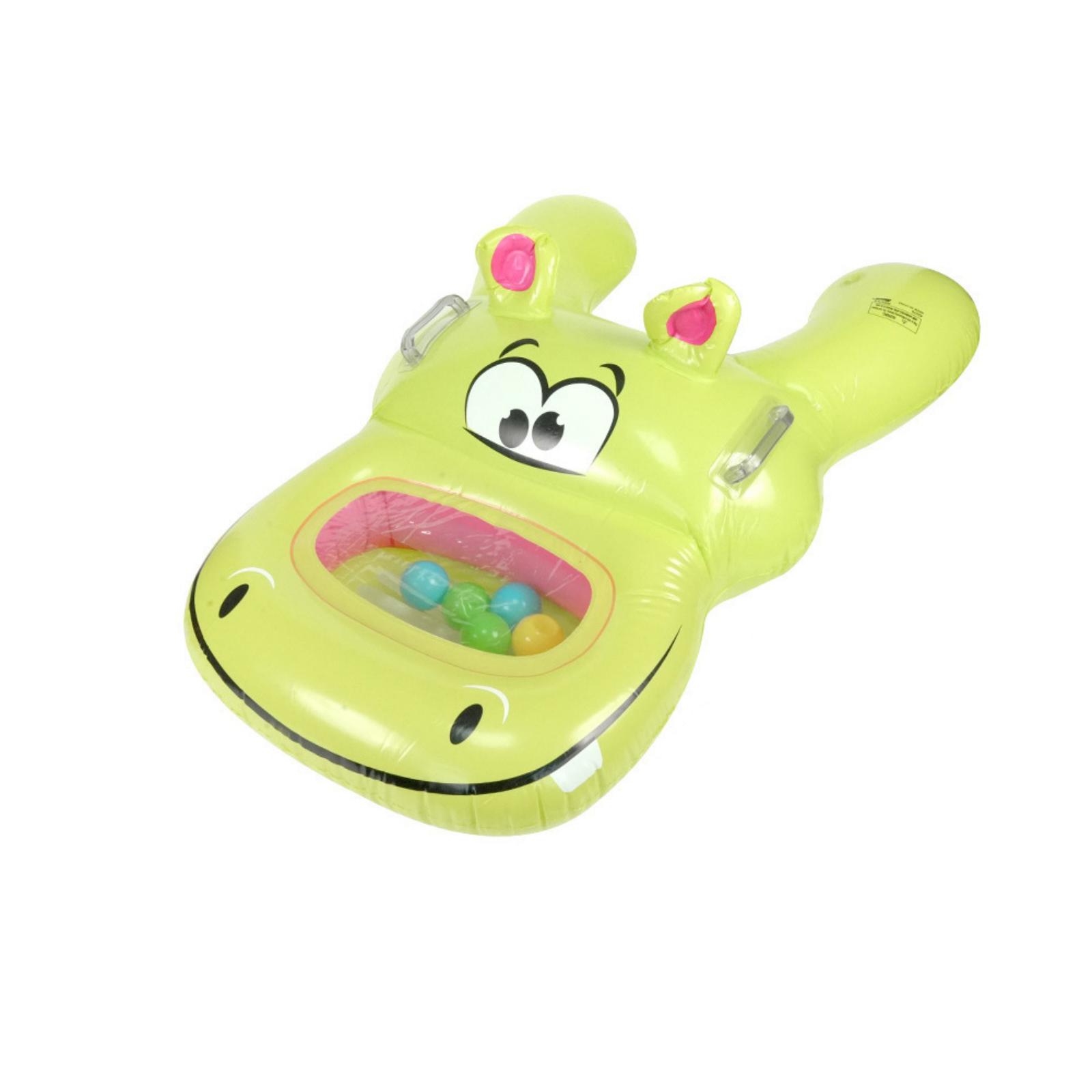 Kids Inflatable Float Thickened Swimming Pool Toy 10070cm One Size зелёный