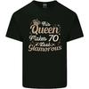 70th Birthday Queen Seventy Years Old 70 Mens Cotton T-Shirt Tee Top