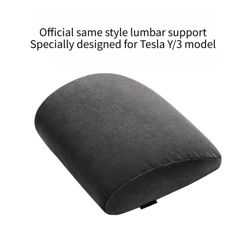 Comfortable Headrest Neck Pillow for Tesla Model 3/Y/3+ Model Y Juniper 2025 Accessories Car Suede Neck Pillow for Traveling